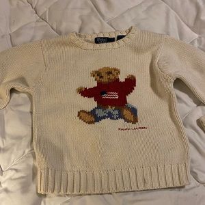 Ralph Lauren teddy bear sweater